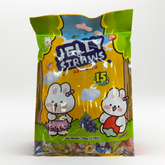 Jelly straws mix fruit
