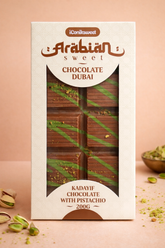 Tablette de Dubaï chocolat pistache