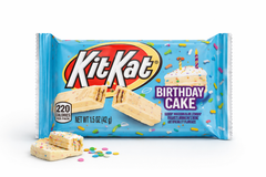 Kitkat birthday cake