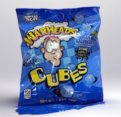 Warheads cubes blue rasberry