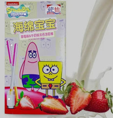 Pocky bob l’éponge lait fraise